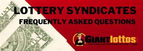 Lottery Syndicate Questions and Answers .